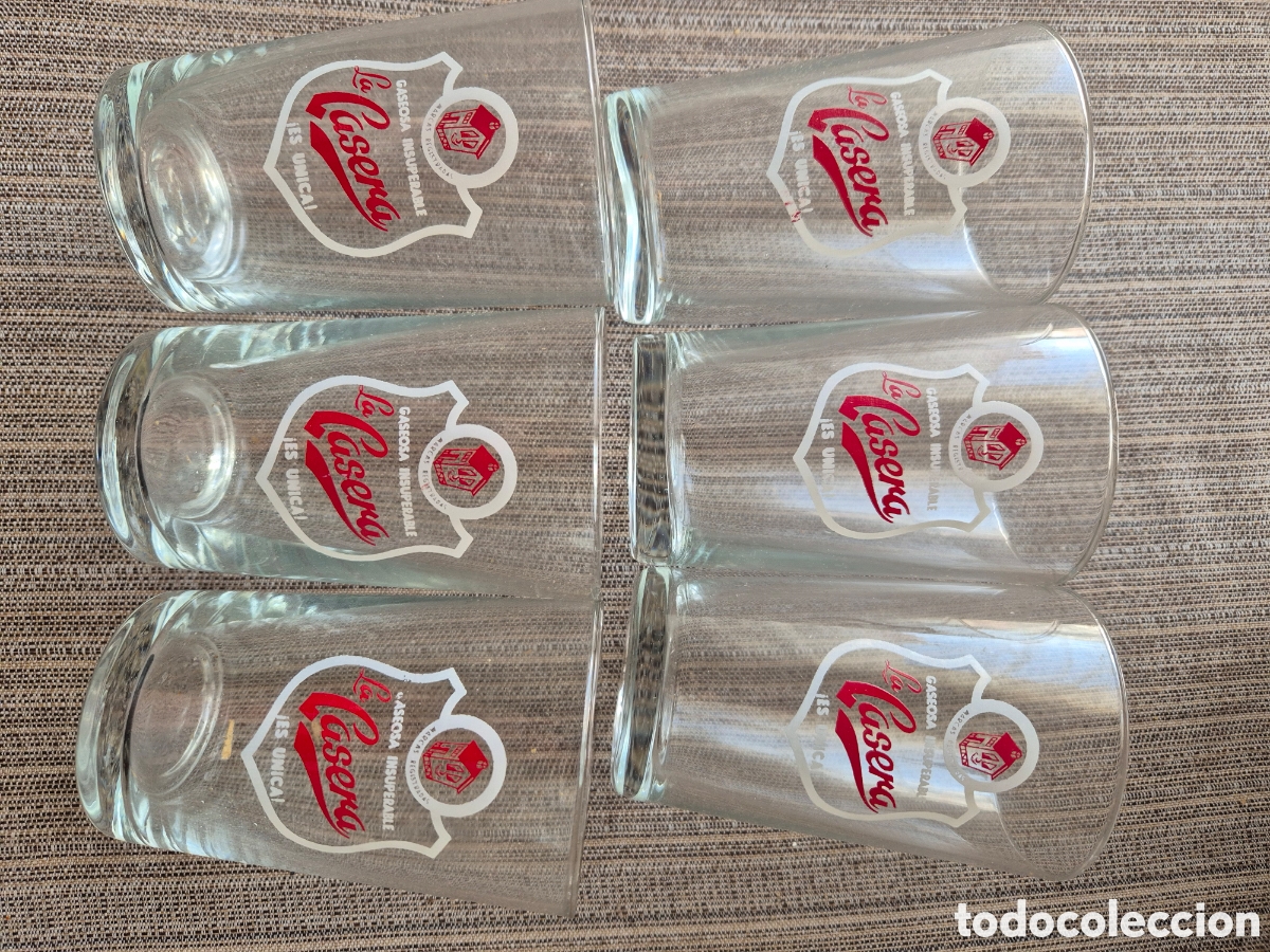 Antig&uuml;edades: Vasos La Casera vintage - Foto 3