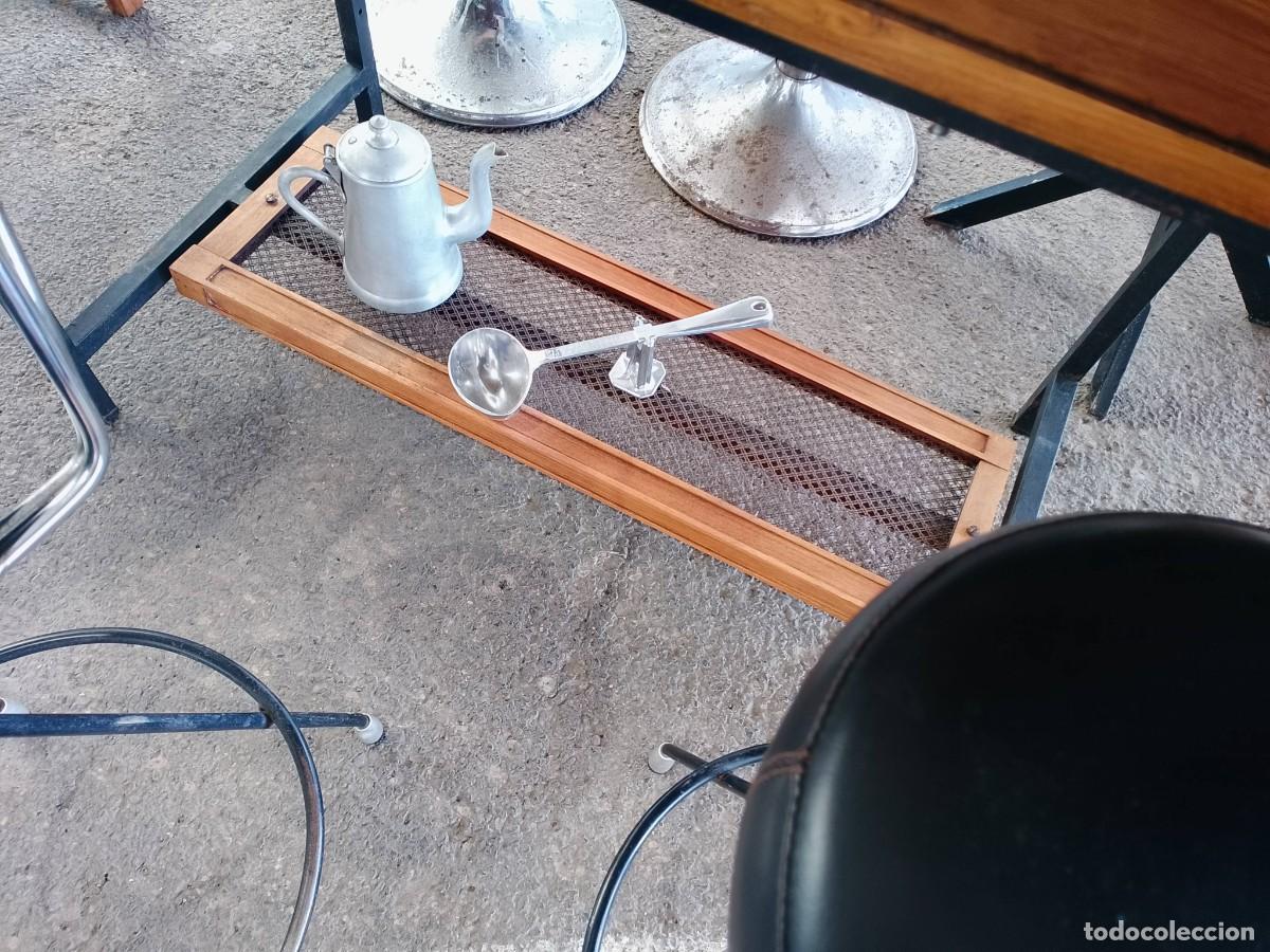 Antig&uuml;edades: Antigua pastera restaurada convertida en mesa alta - Foto 7