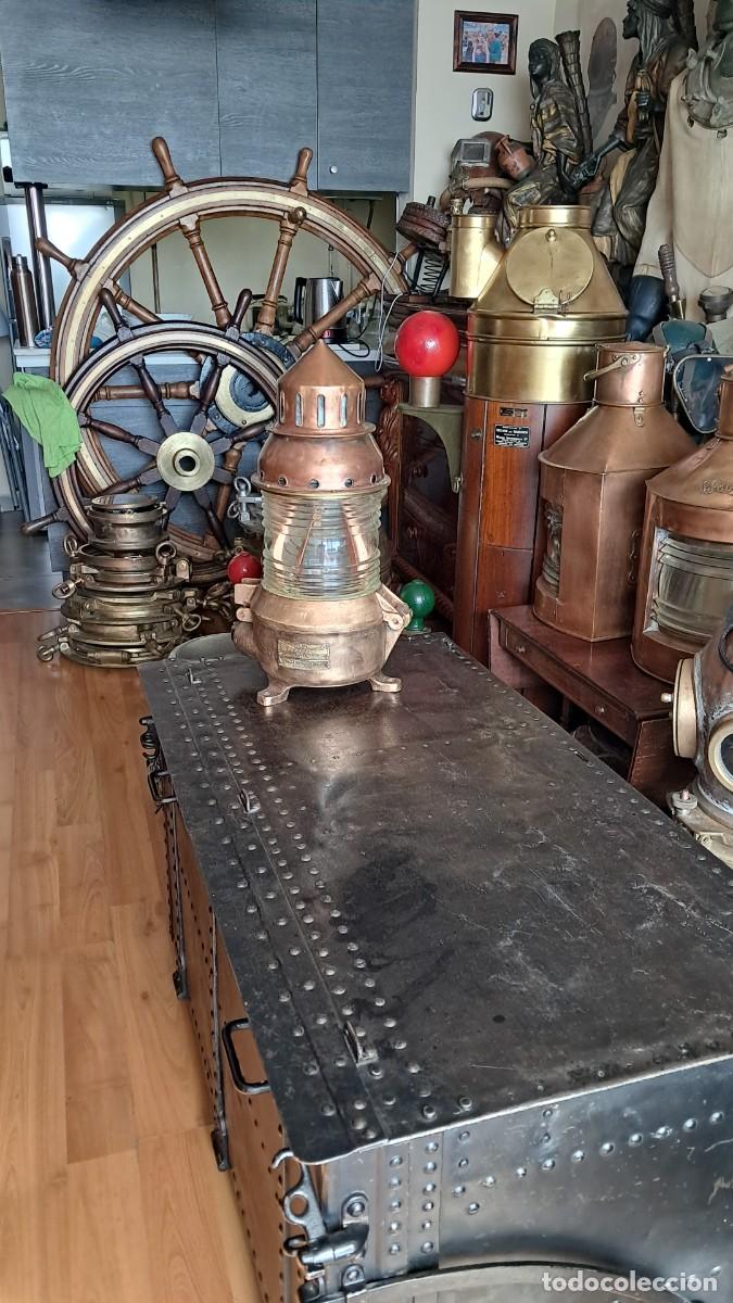 Antig&uuml;edades: Baliza Faro marca aga antigua - Foto 5