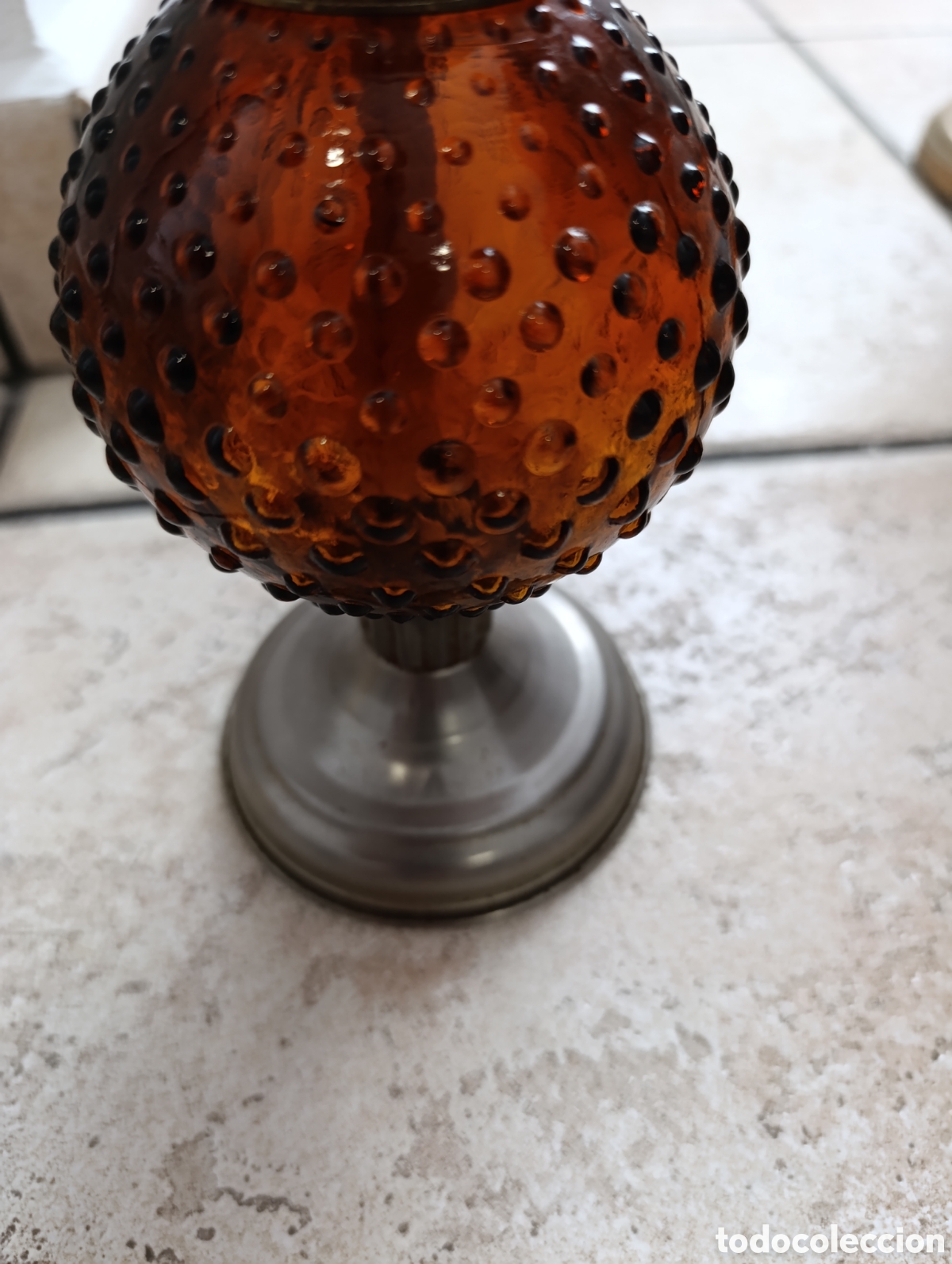 Antig&uuml;edades: Quinqu&eacute; antiguo. 32cm. - Foto 3