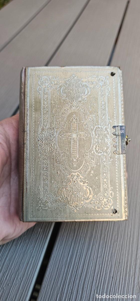 Antig&uuml;edades: Espectacular devocionario misal de plata siglo XIX