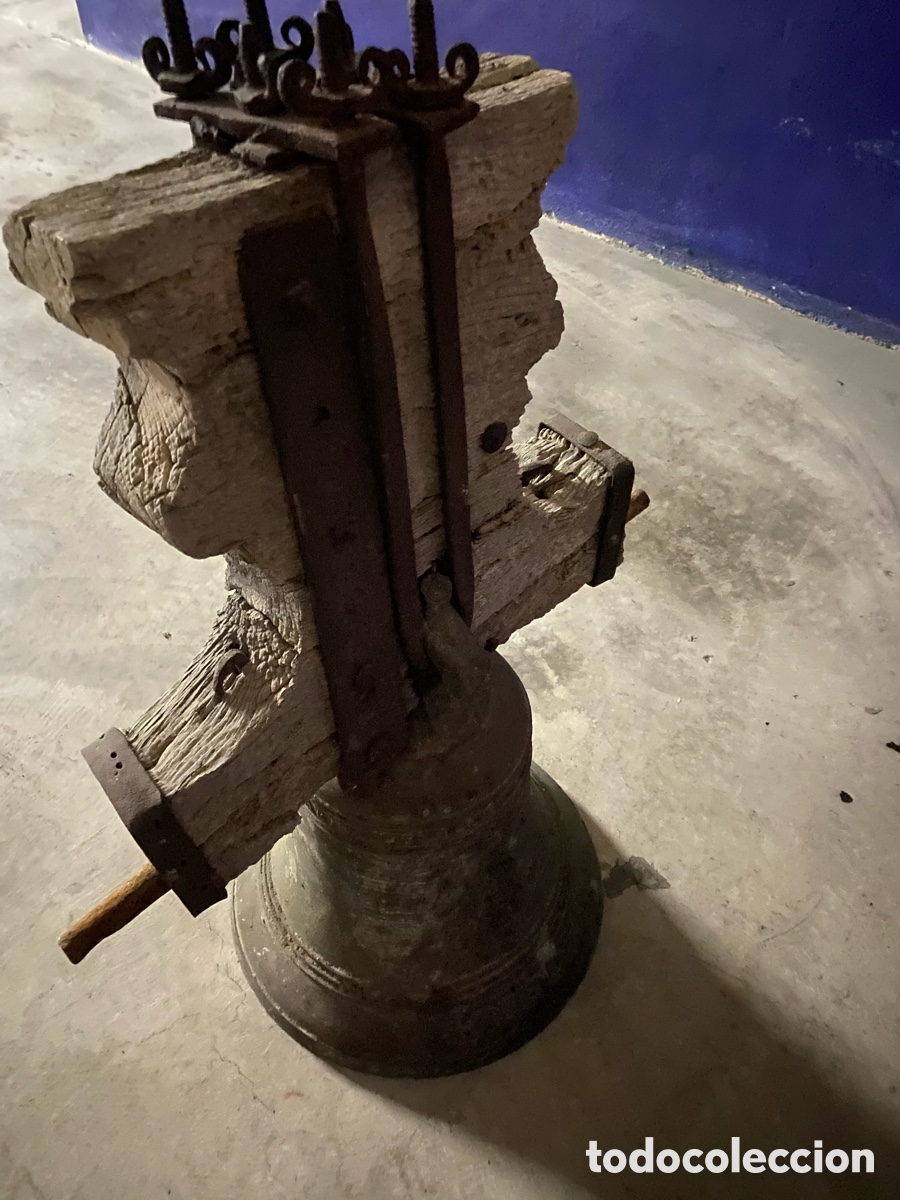 Antig&uuml;edades: Campana bronce a&ntilde;o 1778 - Foto 6