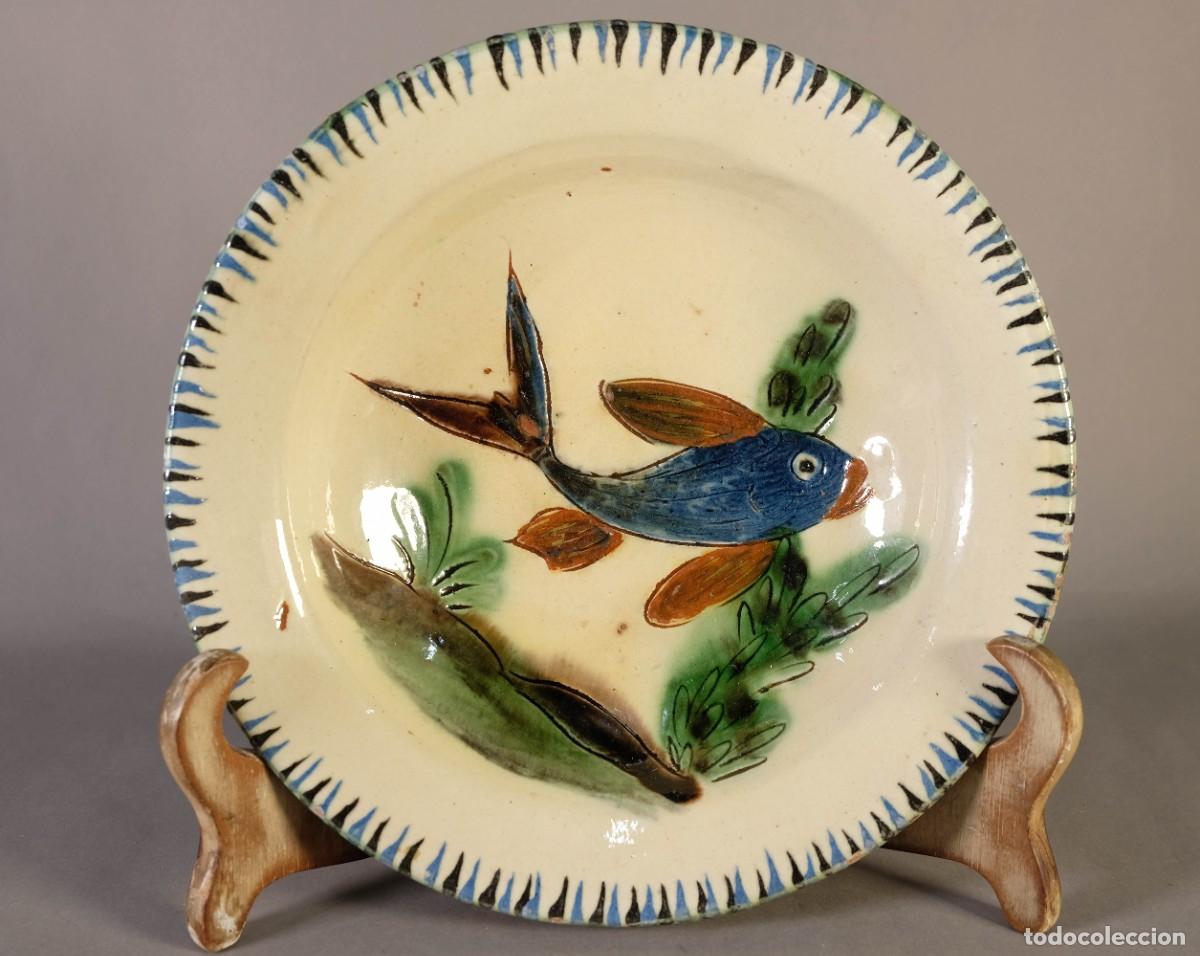 Antig&uuml;edades: PLATO EN CER&Aacute;MICA PINTADA
