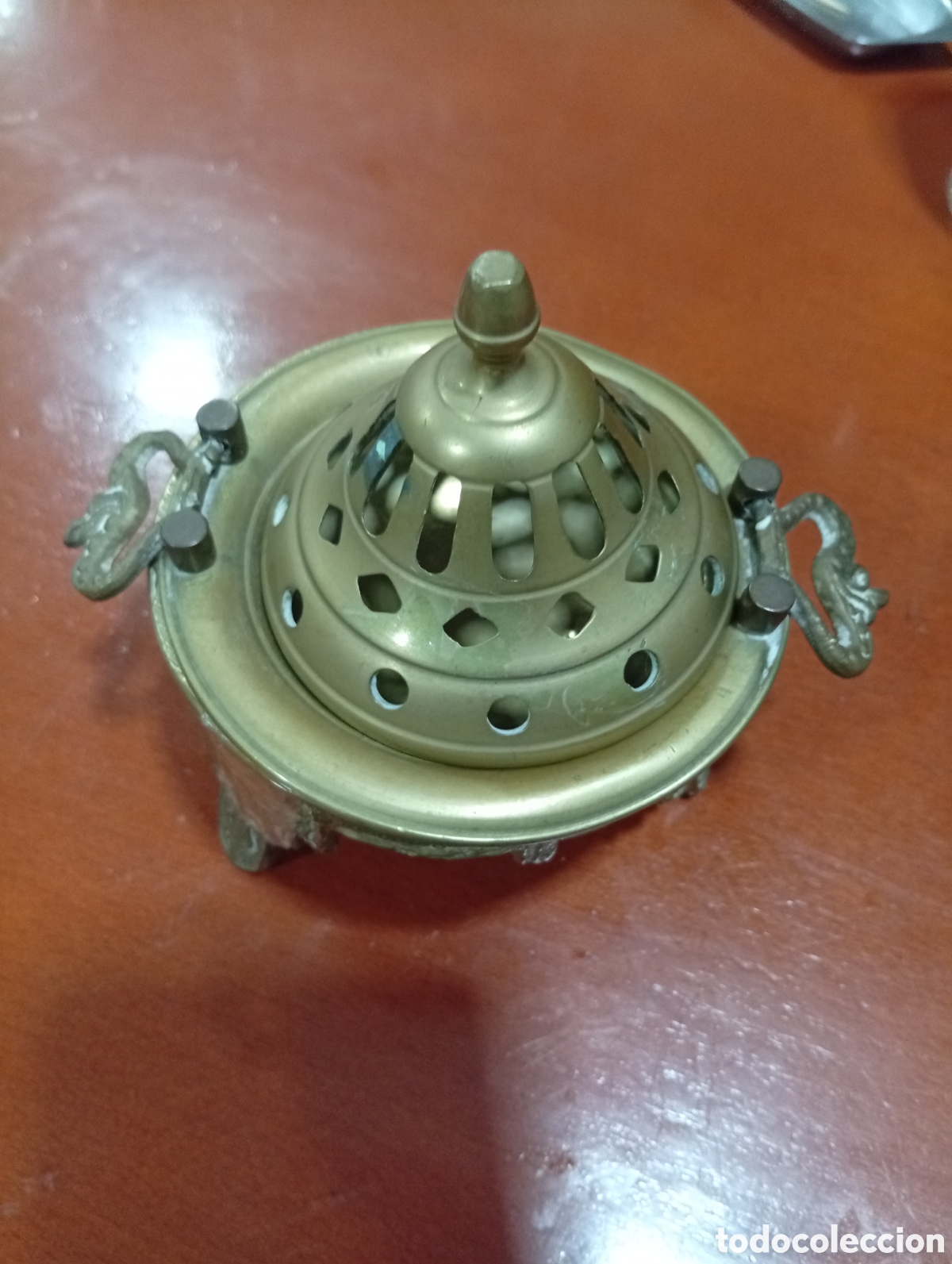 Antig&uuml;edades: Incensario de bronce