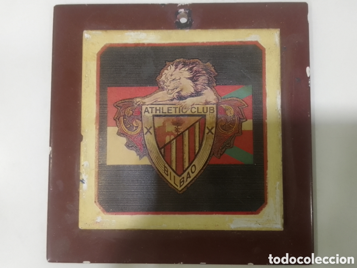 Antig&uuml;edades: Azulejo Athletic Club de Bilbao.