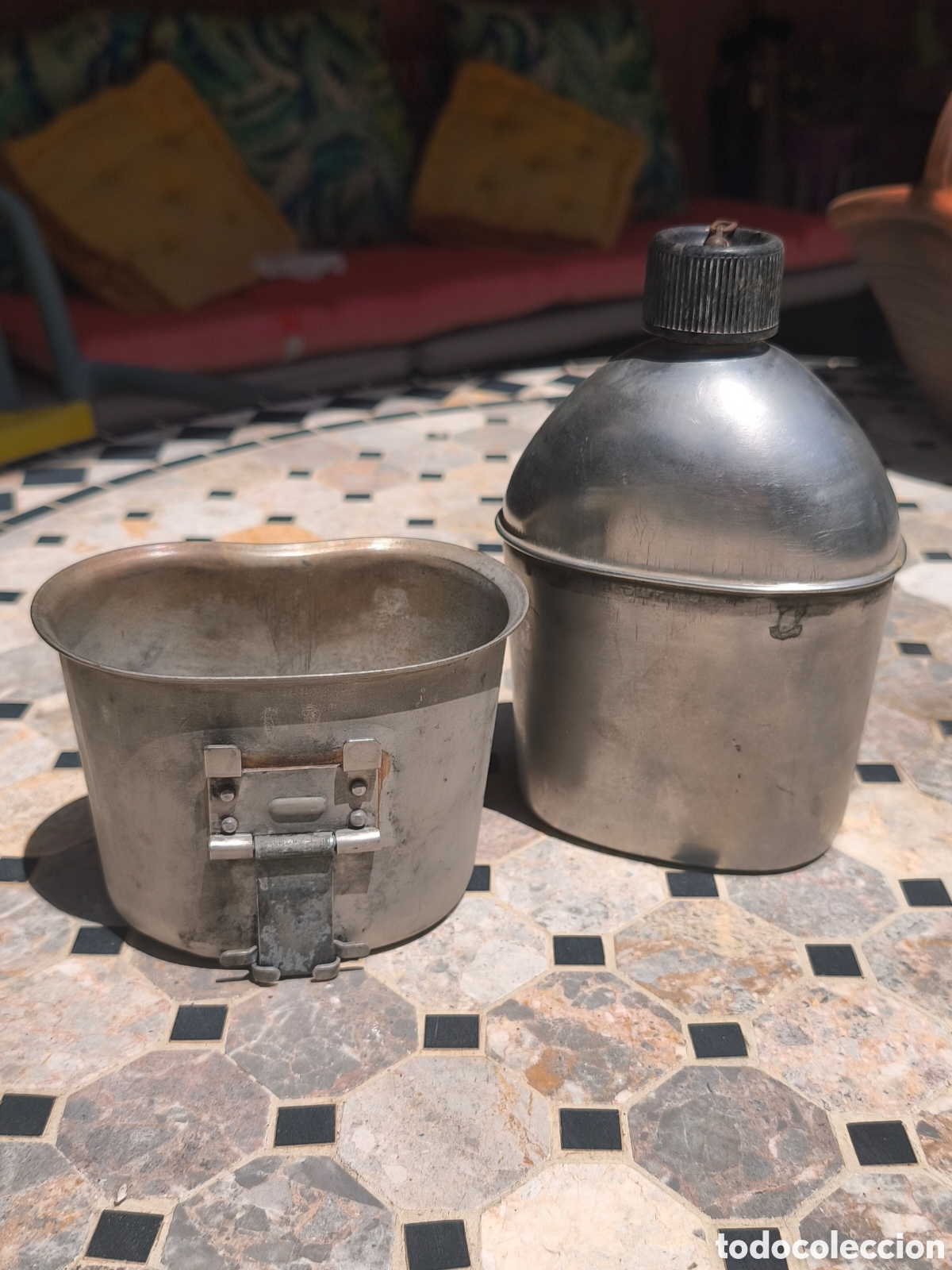 Antig&uuml;edades: Cantimplora americana WWII USA