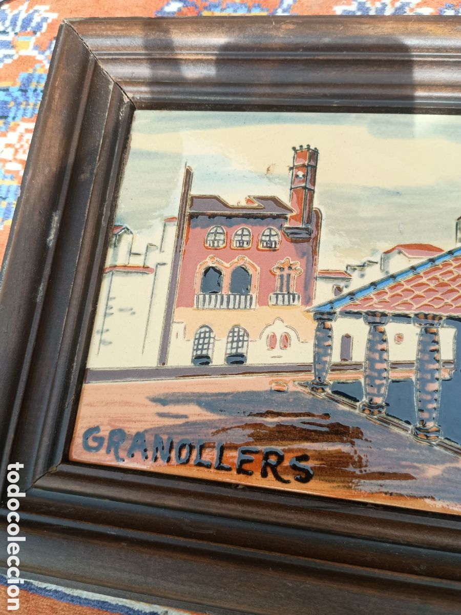 Antig&uuml;edades: Azulejo Catal&aacute;n Granollers - Foto 3
