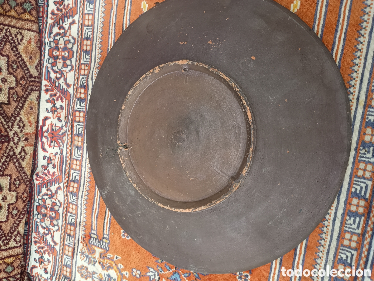 Antig&uuml;edades: Plato terracota Dama de &eacute;poca - Foto 4