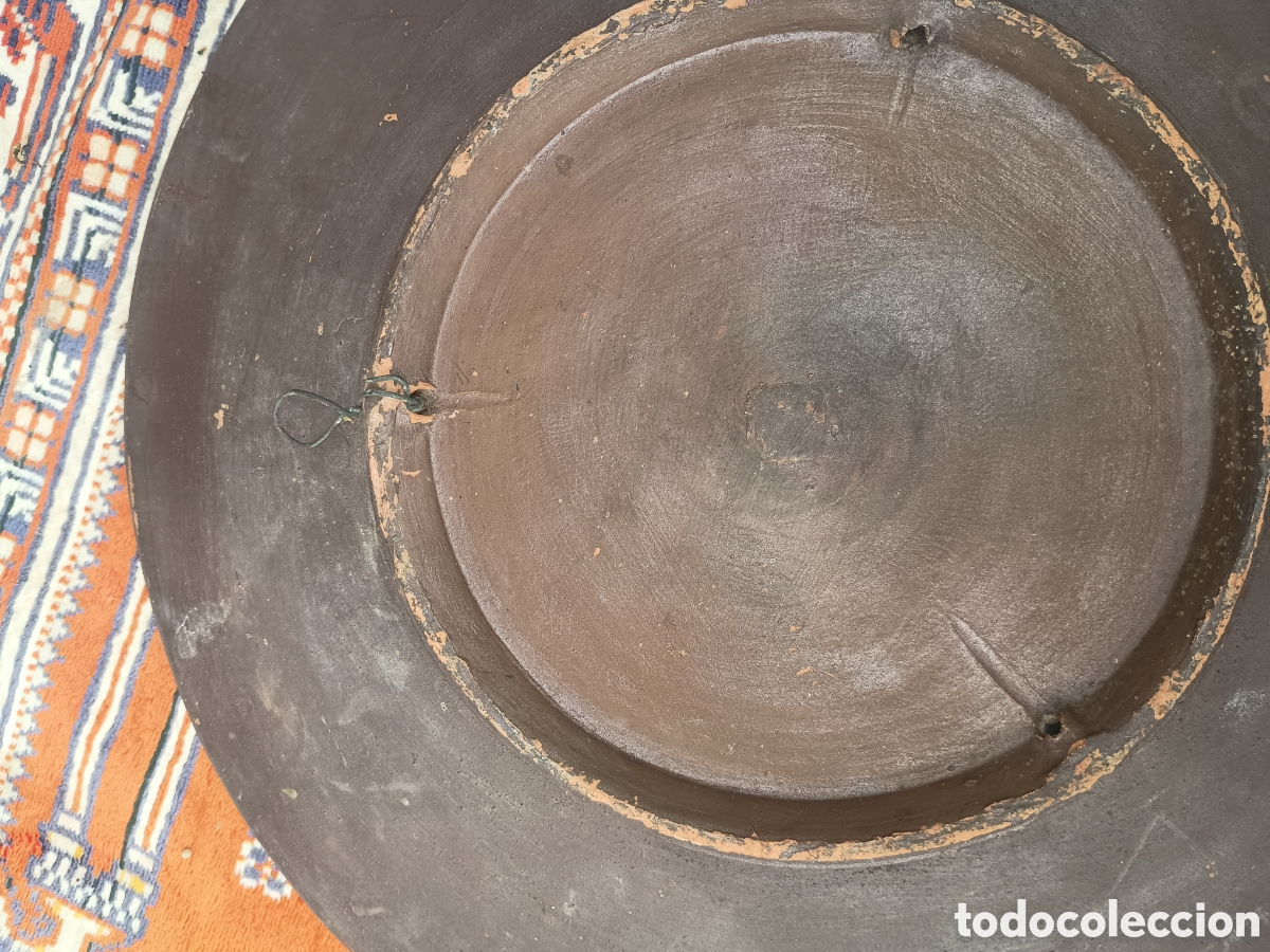 Antig&uuml;edades: Plato terracota Dama de &eacute;poca - Foto 5