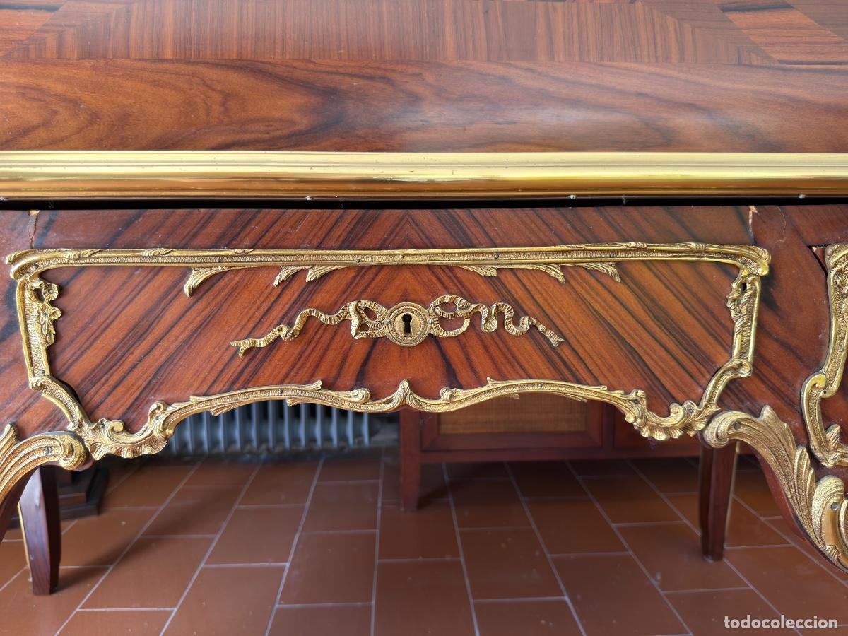 Antig&uuml;edades: Escritorio Bureau estilo Luis XV - Foto 3