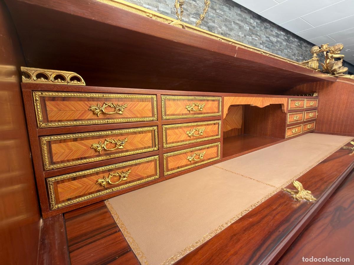 Antig&uuml;edades: Escritorio Bureau estilo Luis XV - Foto 17