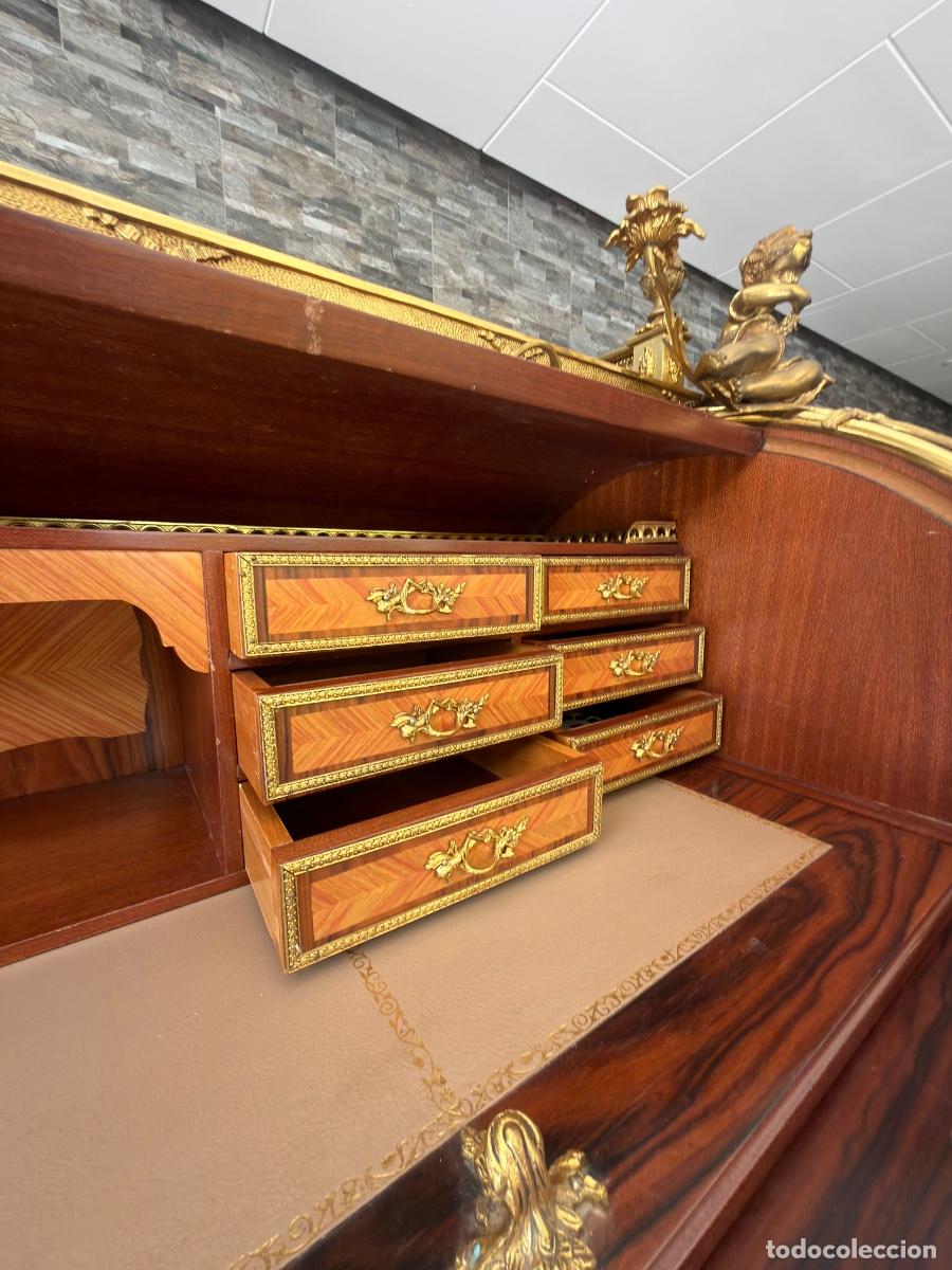 Antig&uuml;edades: Escritorio Bureau estilo Luis XV - Foto 22