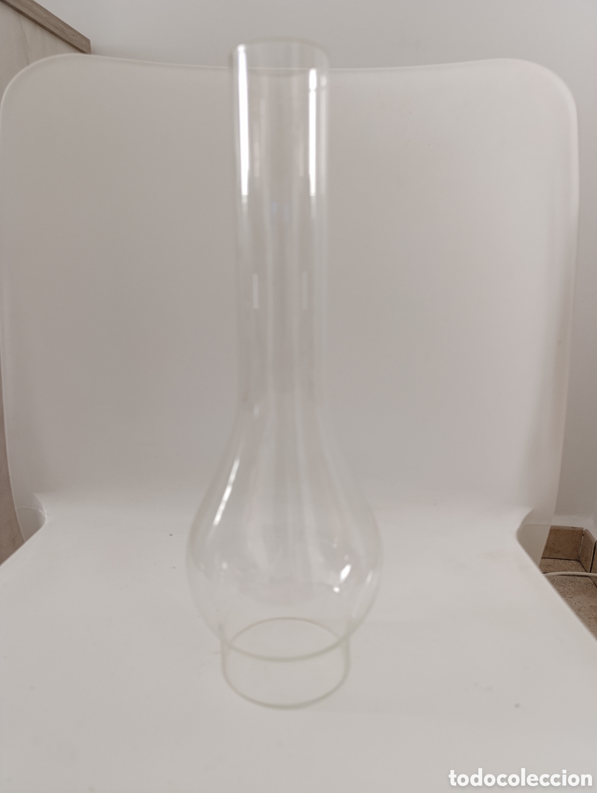 Antig&uuml;edades: Tulipa cristal para Quinqu&eacute; antiguo