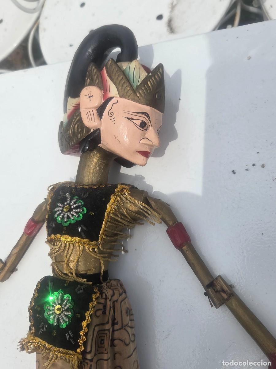 Antig&uuml;edades: Marioneta balinesa original - Foto 2