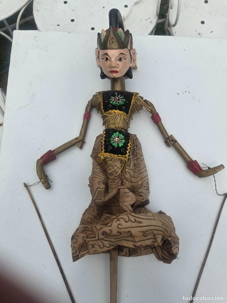 Antig&uuml;edades: Marioneta balinesa original - Foto 3