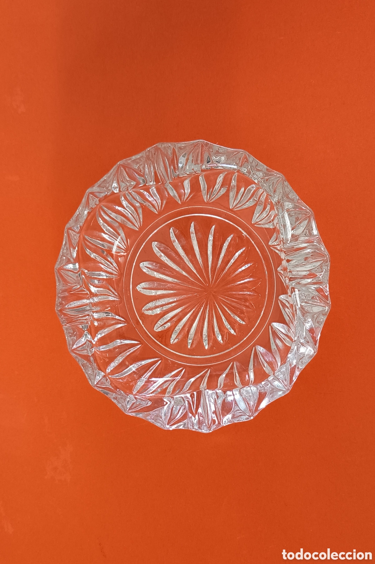 Antig&uuml;edades: 2 Ceniceros de Cristal - Foto 6