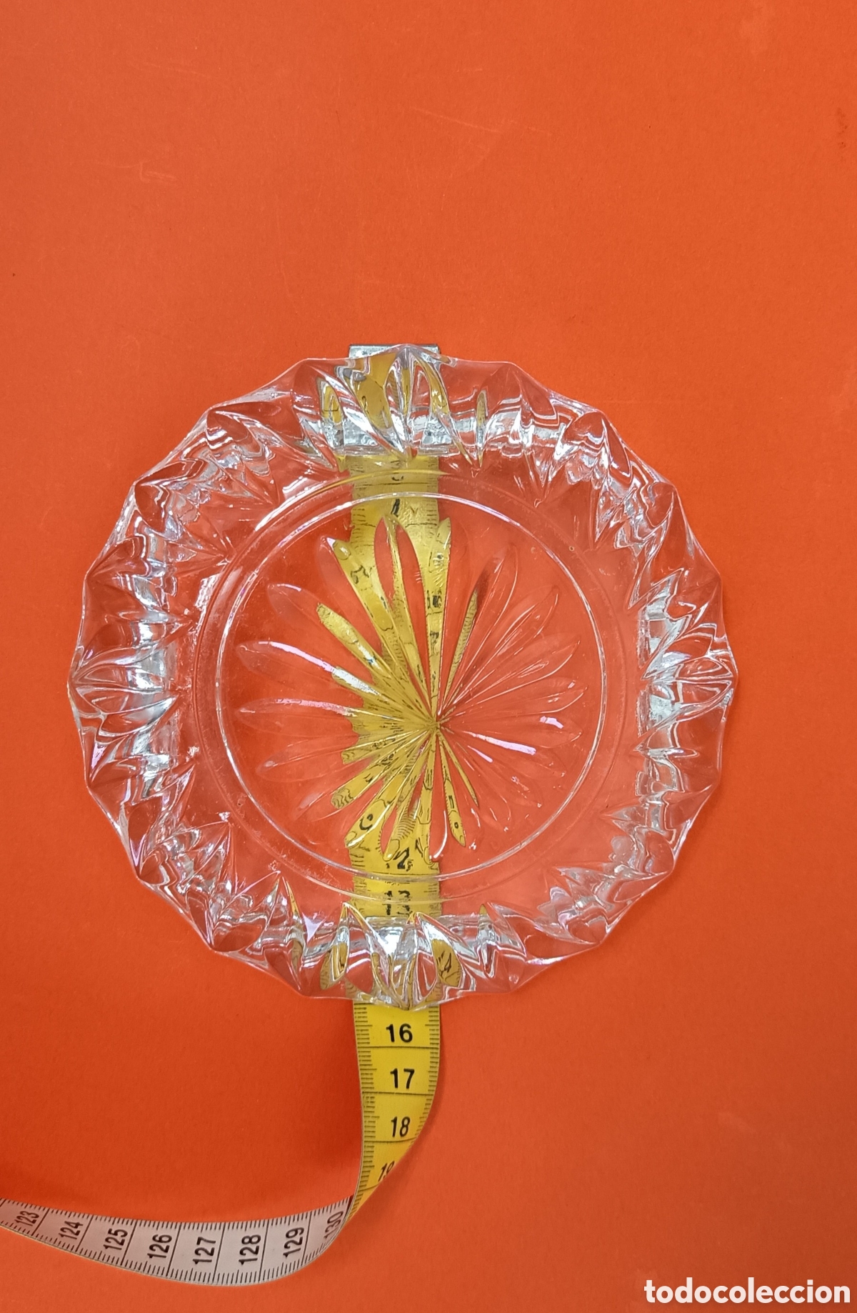 Antig&uuml;edades: 2 Ceniceros de Cristal - Foto 7