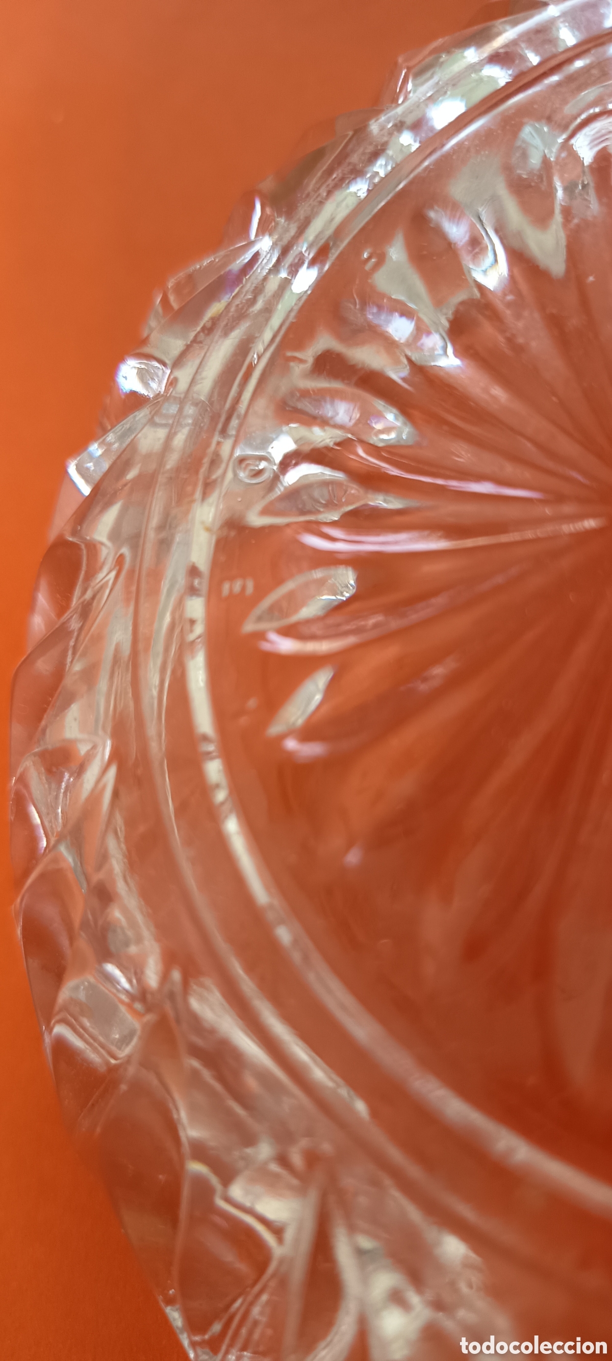 Antig&uuml;edades: 2 Ceniceros de Cristal - Foto 8