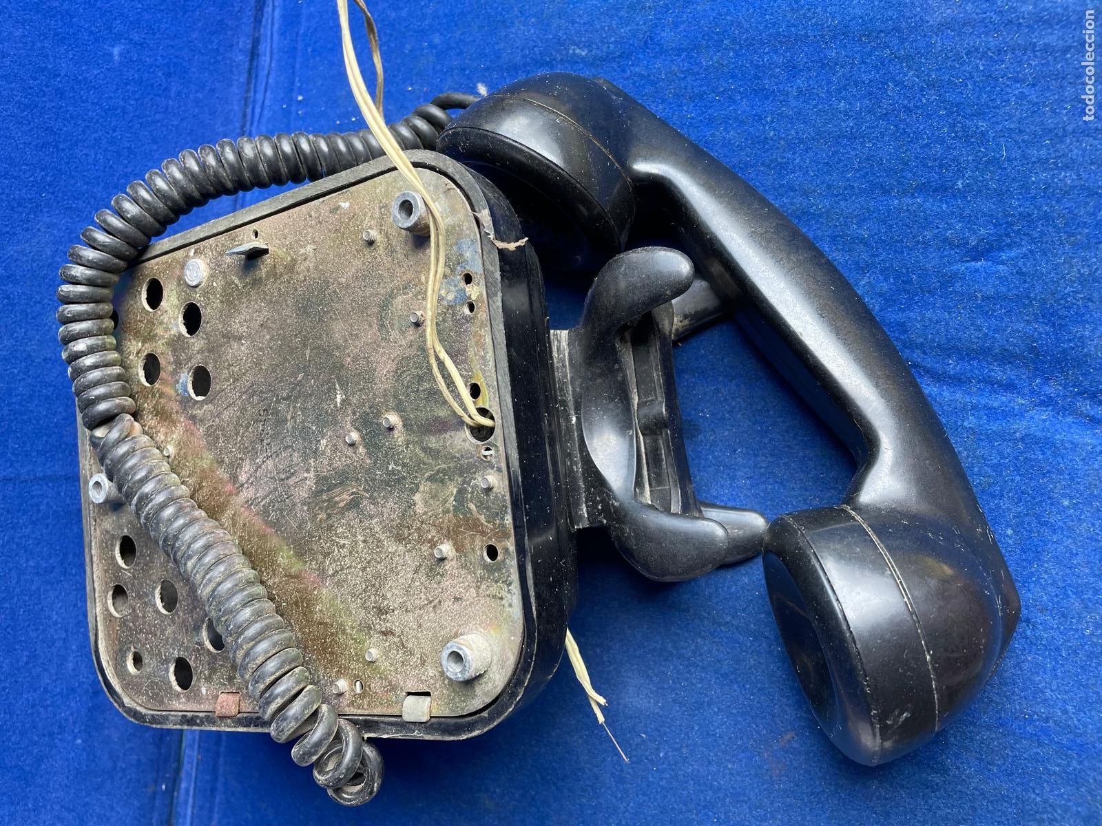 Antig&uuml;edades: TELEFONO BAQUELITA NEGRO - Foto 2