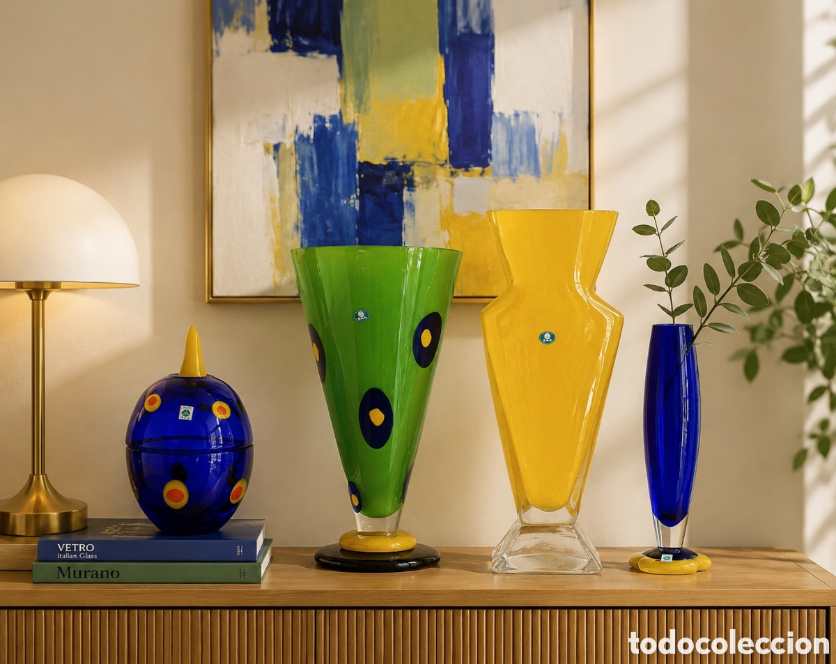 Antig&uuml;edades: Lote Colecci&oacute;n Cristal de Bohemia B.A.G. - Dise&ntilde;o Jiř&iacute; &Scaron;uh&aacute;jek A&ntilde;os 90 (NUEVO)