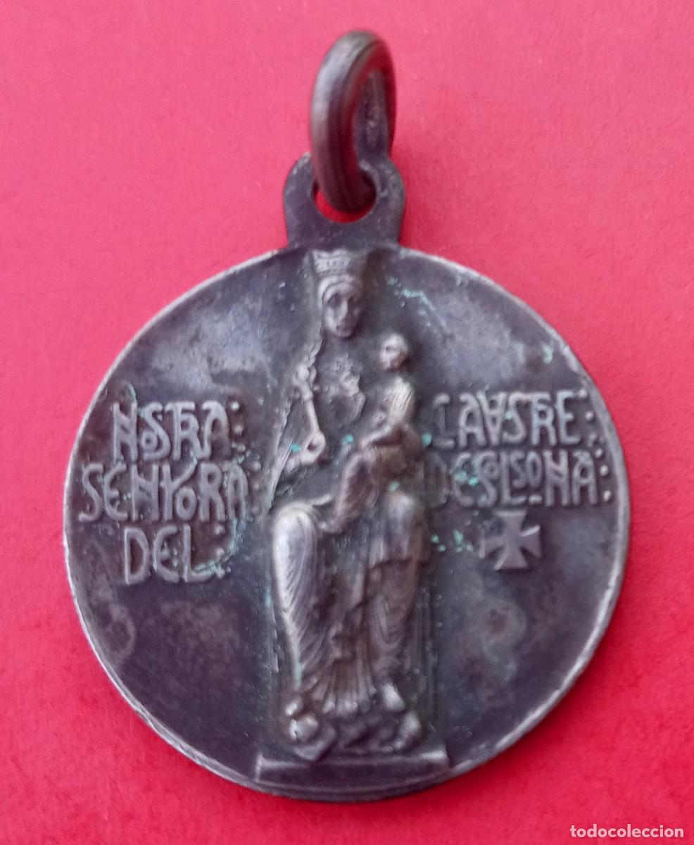 Antig&uuml;edades: Medalla Antigua Virgen del Claustre de Solsona.