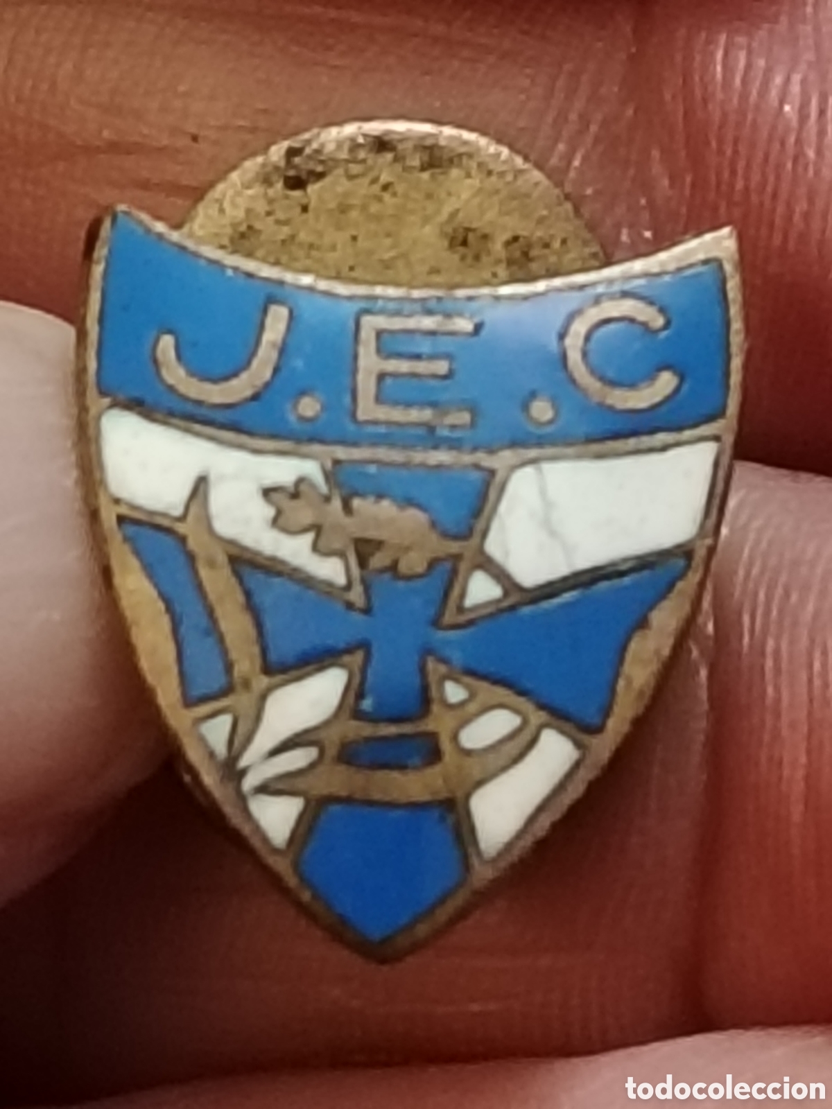 Antig&uuml;edades: Insignia JEC (J&oacute;venes estudiantes cristianos) 1940