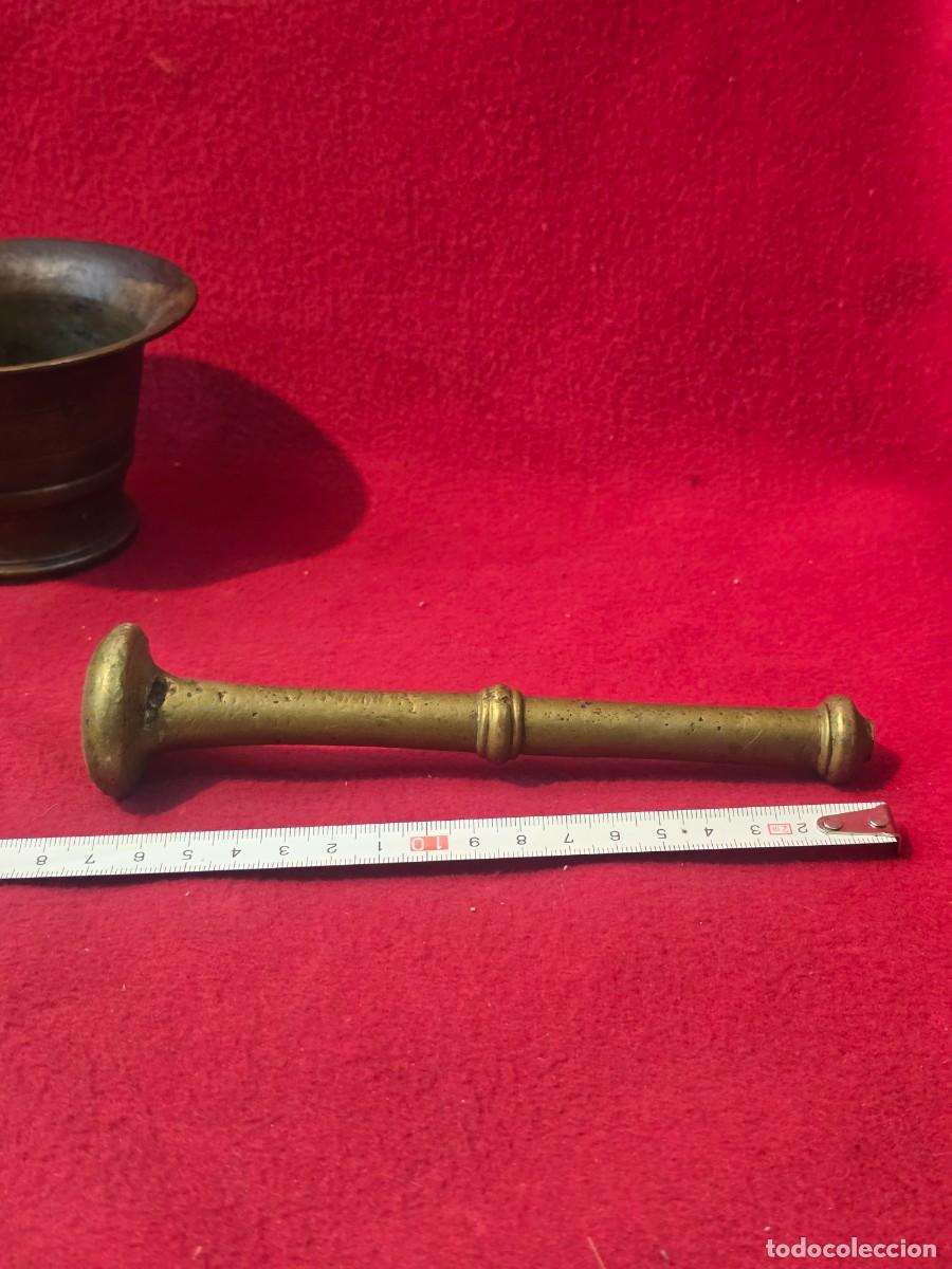 Antig&uuml;edades: ALMIREZ O MORTERO DE BRONCE. - Foto 6