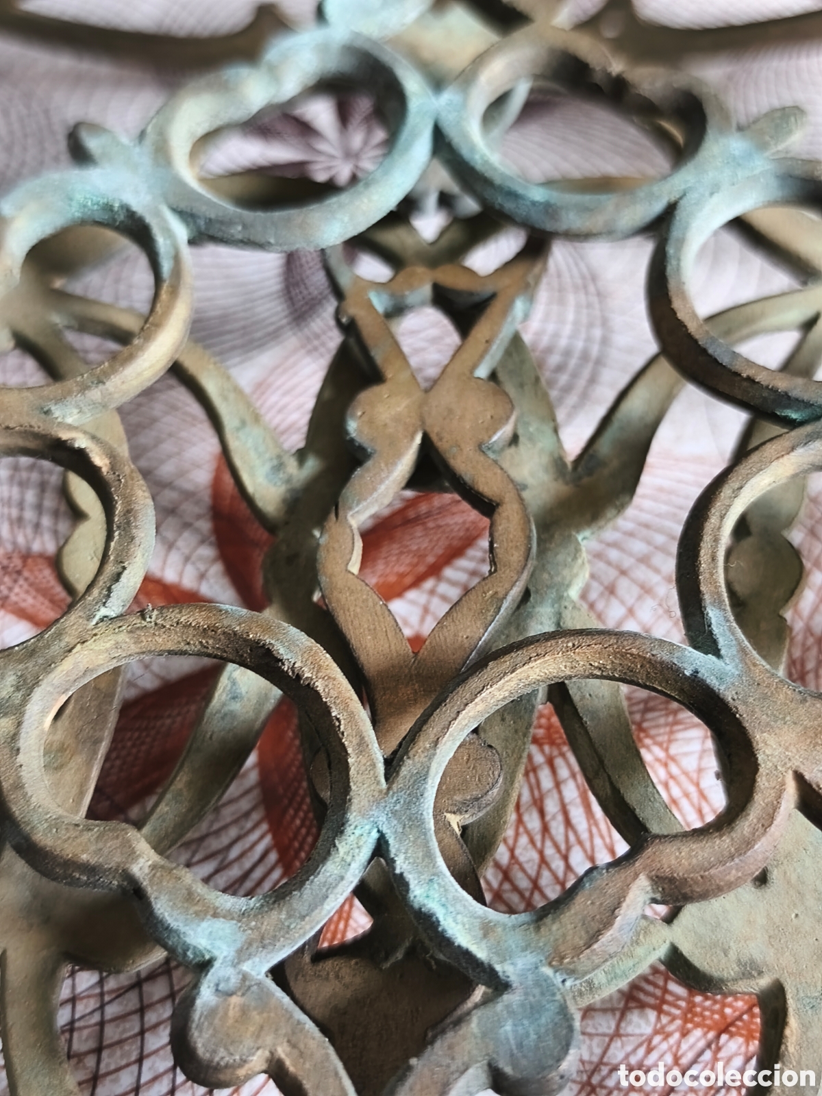 Antig&uuml;edades: Antiguo Atril Religioso de Bronce (A.A.R.B.) - Foto 13