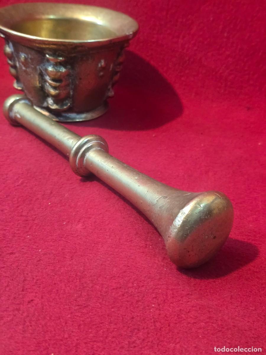 Antig&uuml;edades: ALMIREZ O MORTERO DE BRONCE. - Foto 10