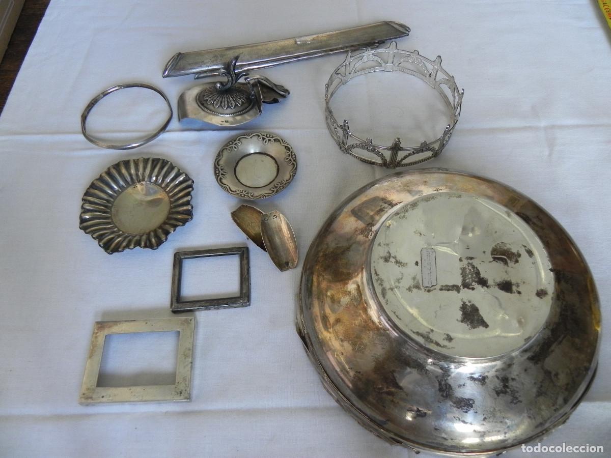 Antig&uuml;edades: ** LOTE DE PLATA ANTIGUA CONTRASTADA AL PESO **