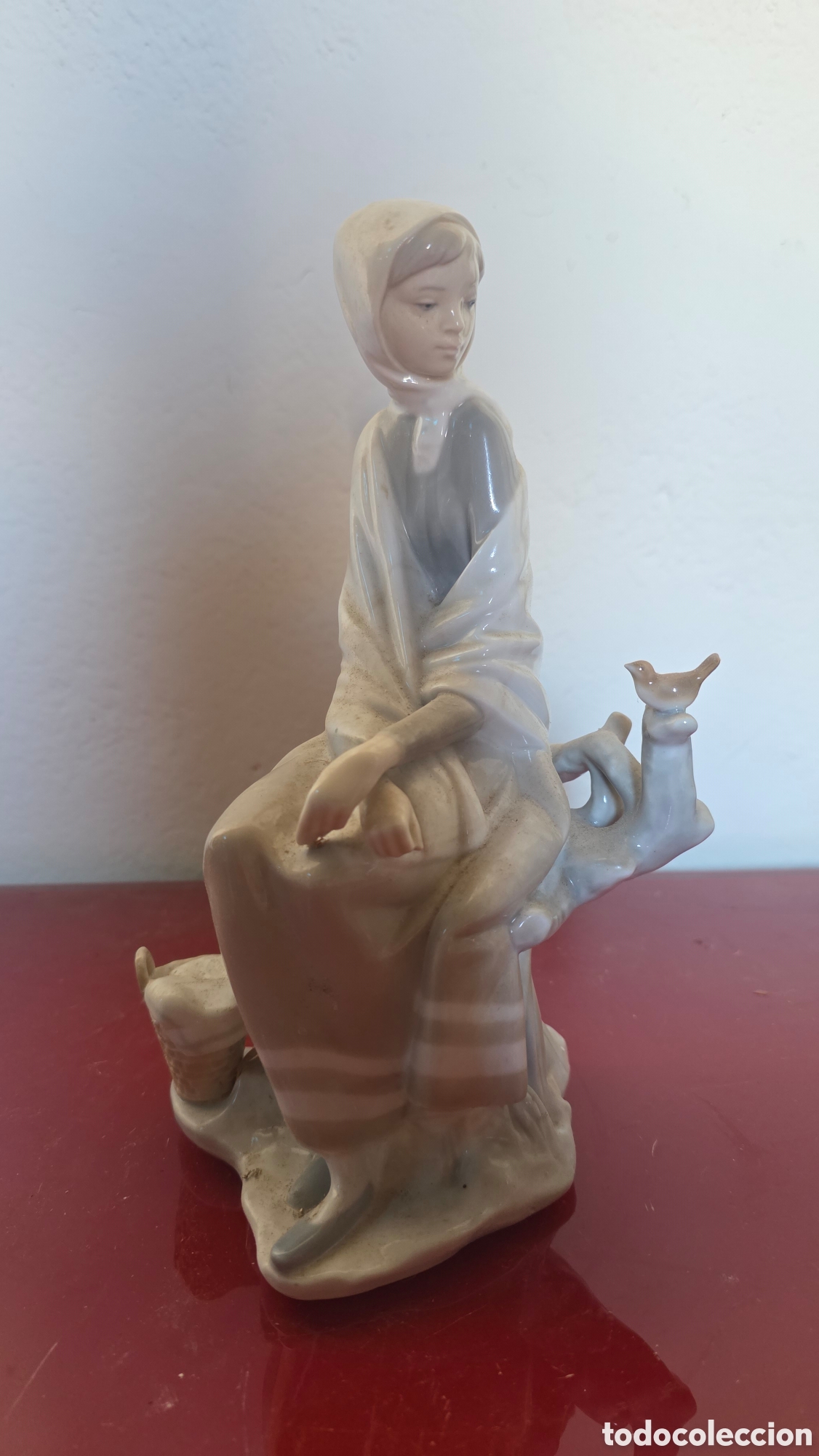 Antig&uuml;edades: Figura porcelana lladro