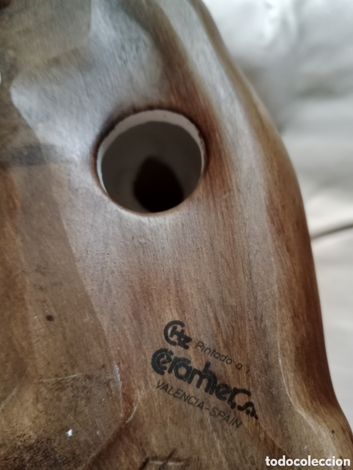 Antig&uuml;edades: Figura cer&aacute;mica Caballos - Foto 2