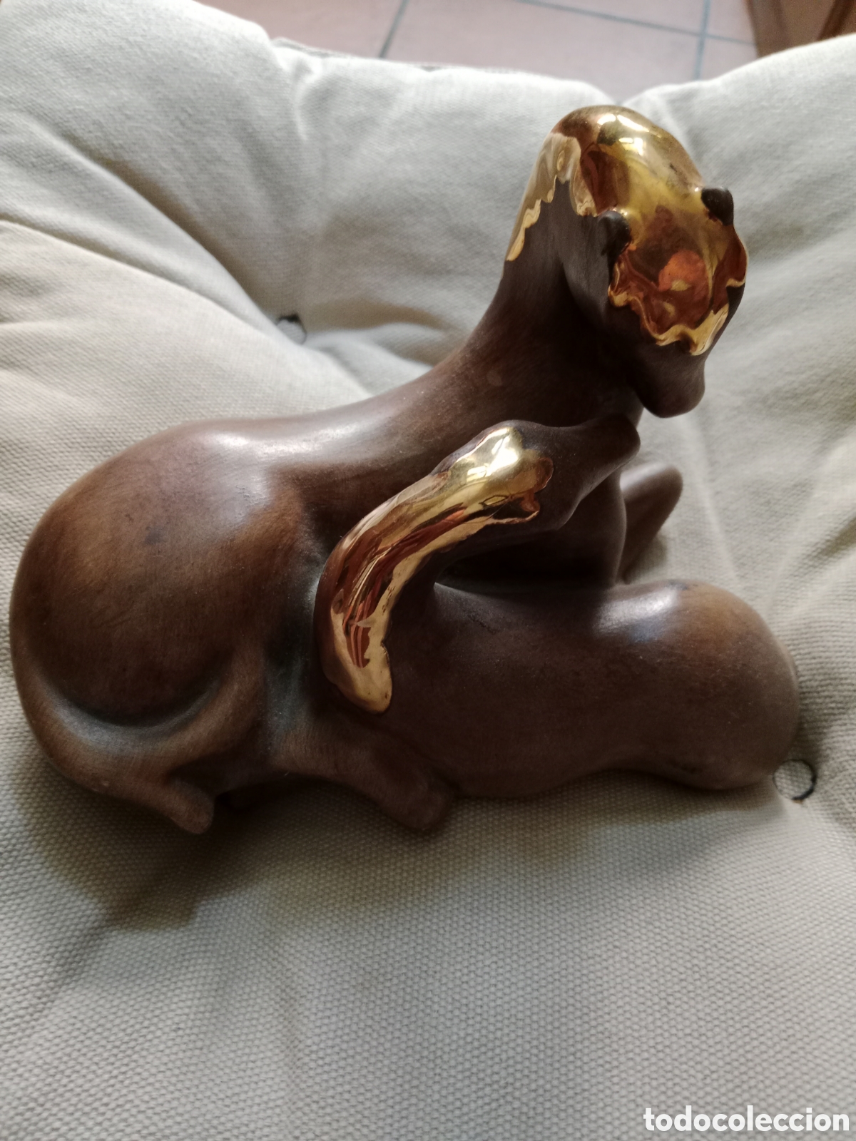 Antig&uuml;edades: Figura cer&aacute;mica Caballos - Foto 3