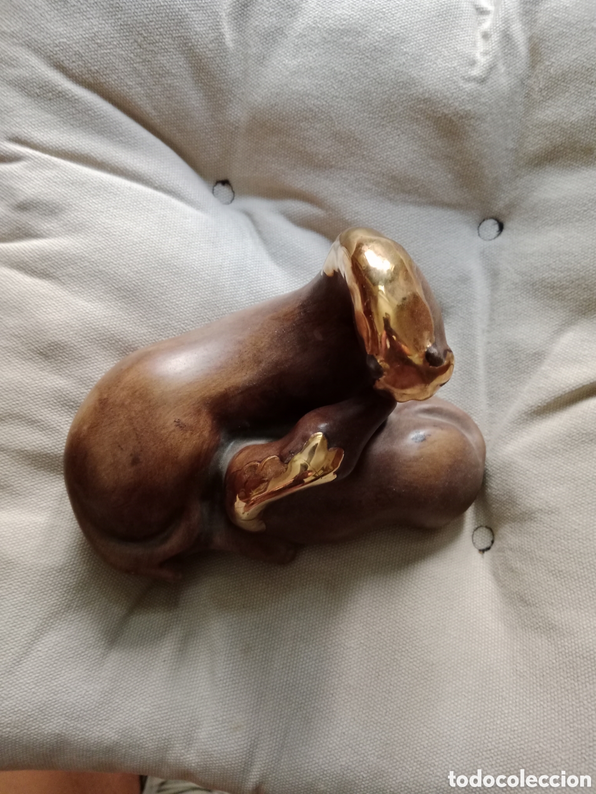 Antig&uuml;edades: Figura cer&aacute;mica Caballos - Foto 7