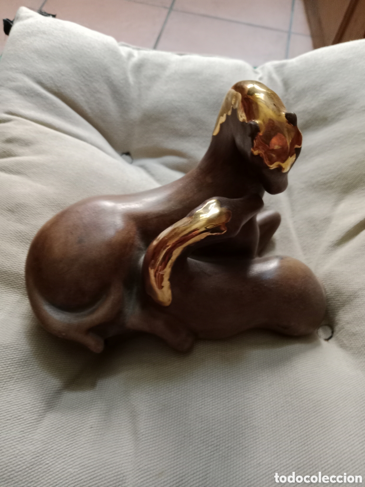Antig&uuml;edades: Figura cer&aacute;mica Caballos
