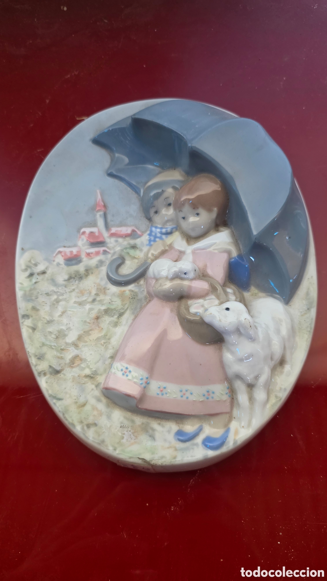 Antiquit&eacute;s: Figura plafon porcelana rex Valencia