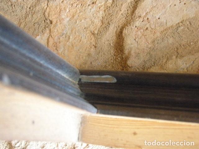 Antig&uuml;edades: MARCO MOLDURA DE MADERA MARRON OSCURO - Foto 10