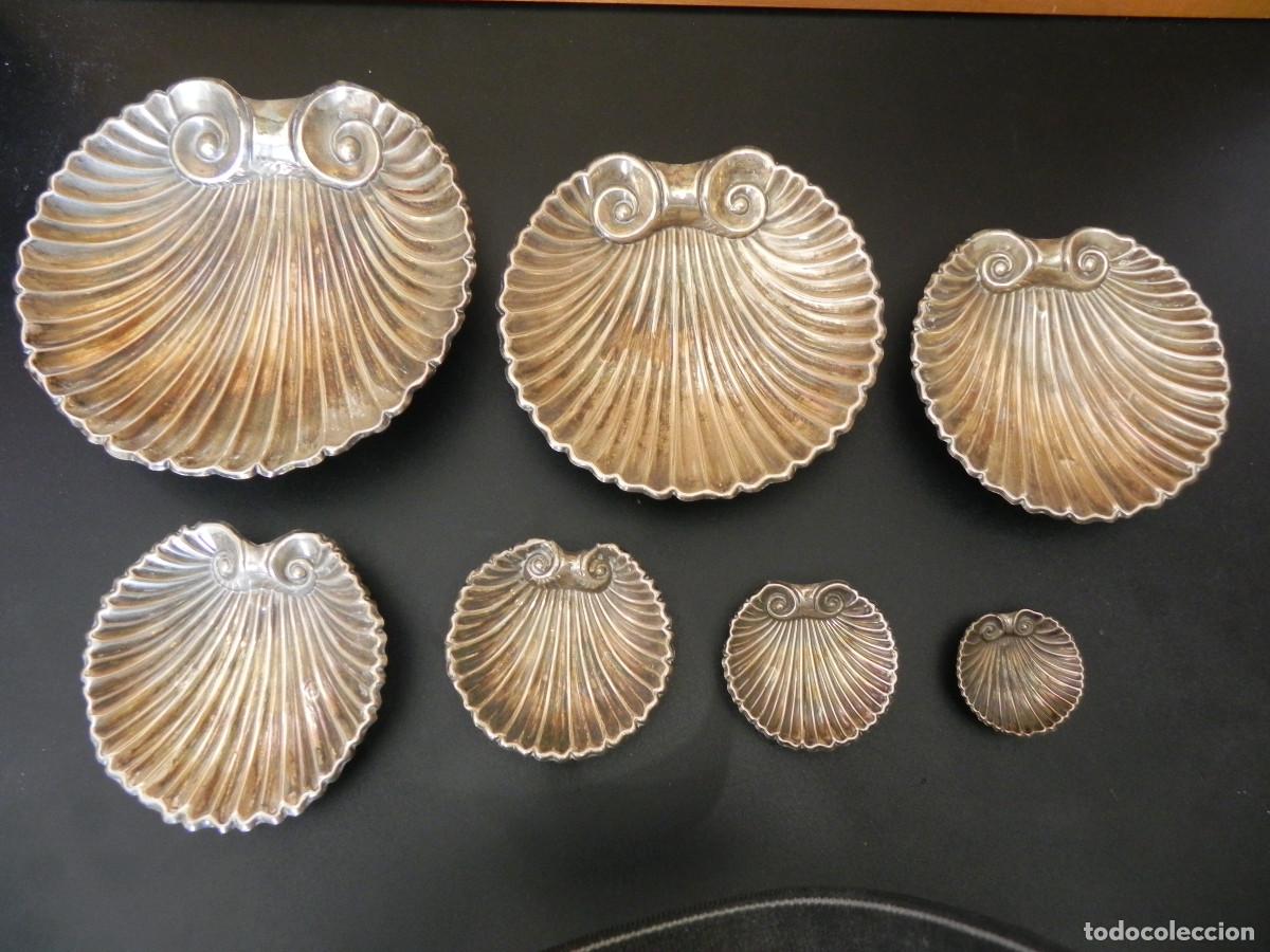 Antig&uuml;edades: ** PRECIOSAS BANDEJAS DE PLATA CONTRASTADA **