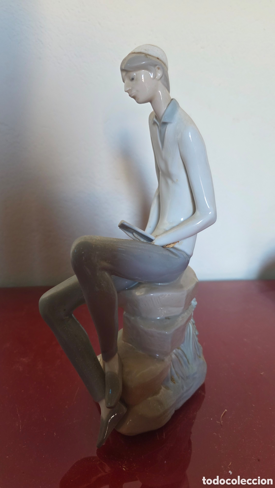Antig&uuml;edades: Estudiante hebreo porcelana lladro