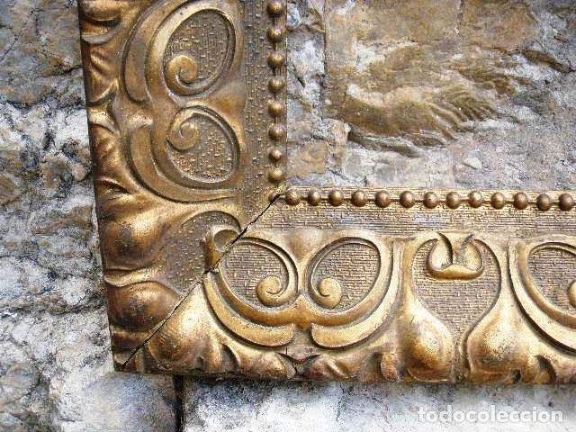 Antig&uuml;edades: MARCO MODERNISTA DORADO - Foto 2