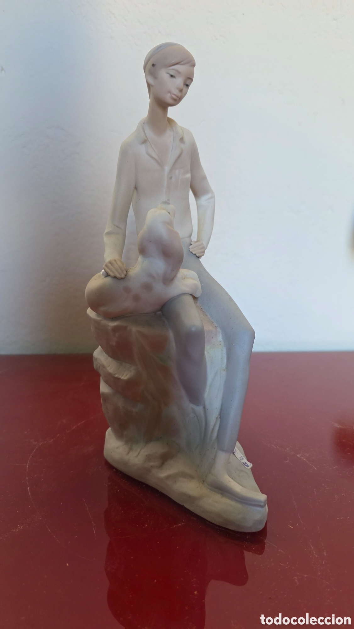 Antig&uuml;edades: Figura porcelana lladro