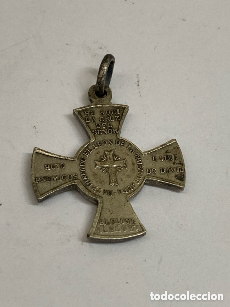 Antig&uuml;edades: Cris de metal religiosa C610 - Foto 2