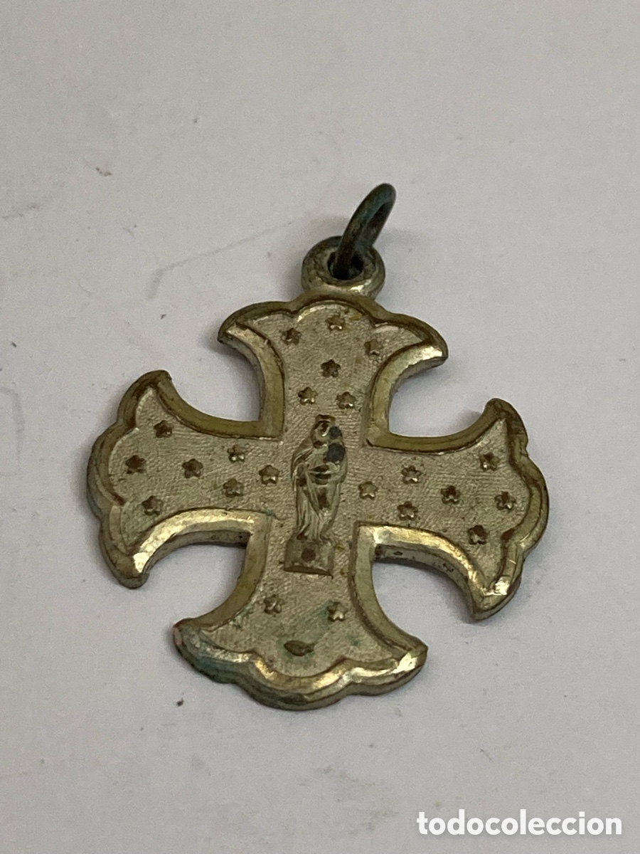 Antig&uuml;edades: Cruz de metal religiosa C610