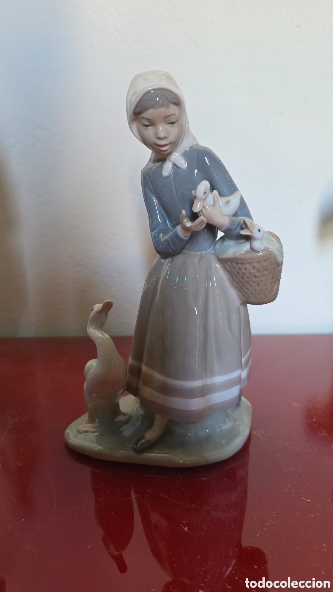 Antig&uuml;edades: Figura porcelana lladro