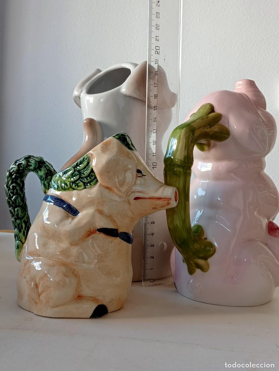 Antig&uuml;edades: figuras cerditos JARRAS - Foto 4
