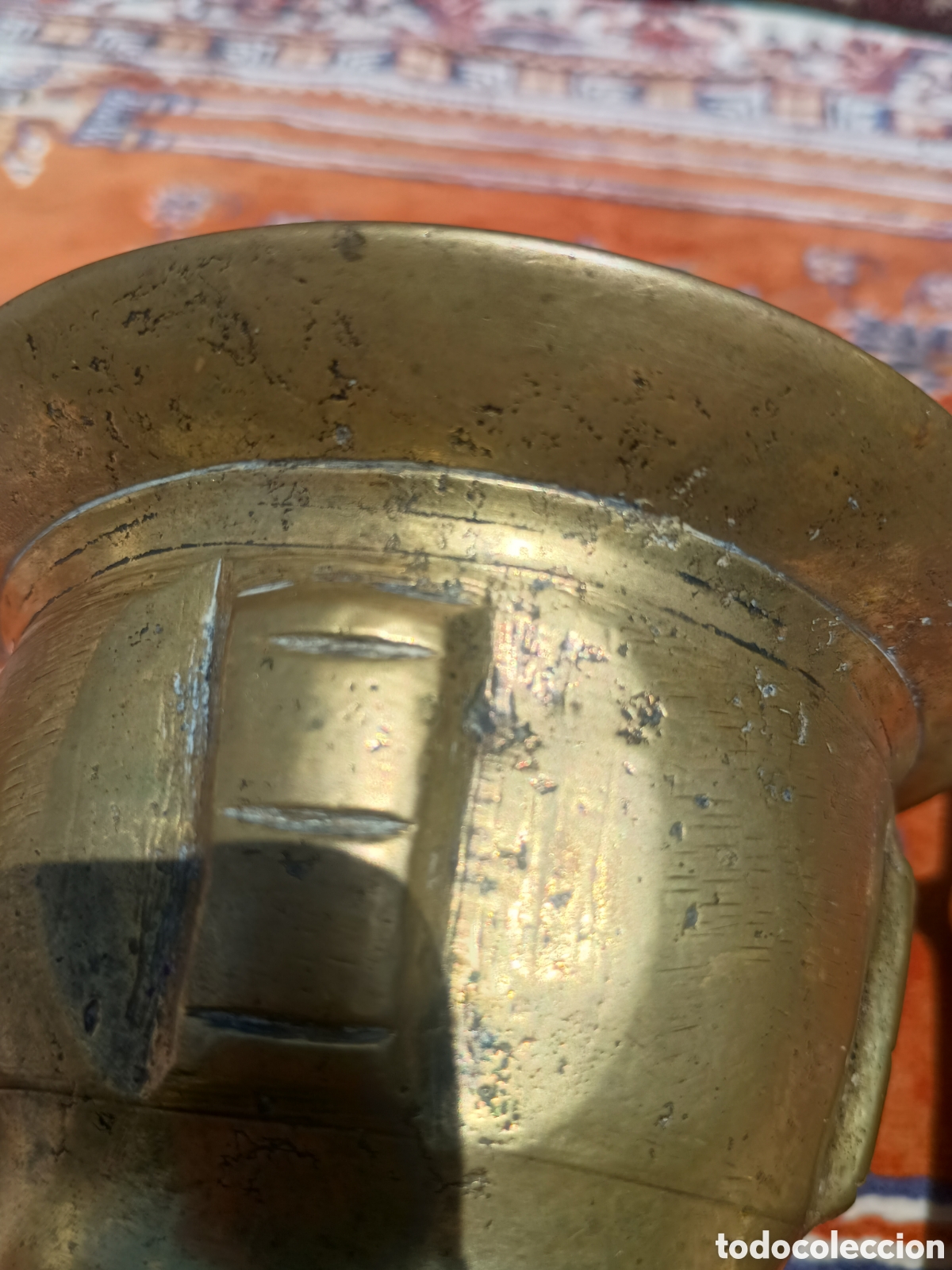 Antig&uuml;edades: Mortero almirez bronce - Foto 7