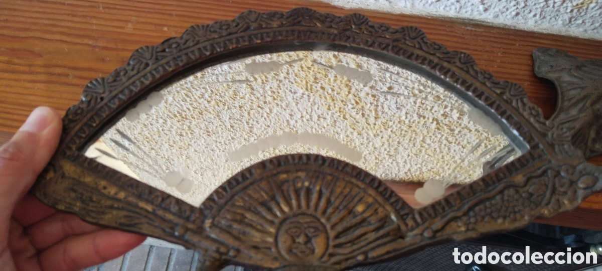 Antig&uuml;edades: Conjunto vintage espejos y jarrones - Foto 2