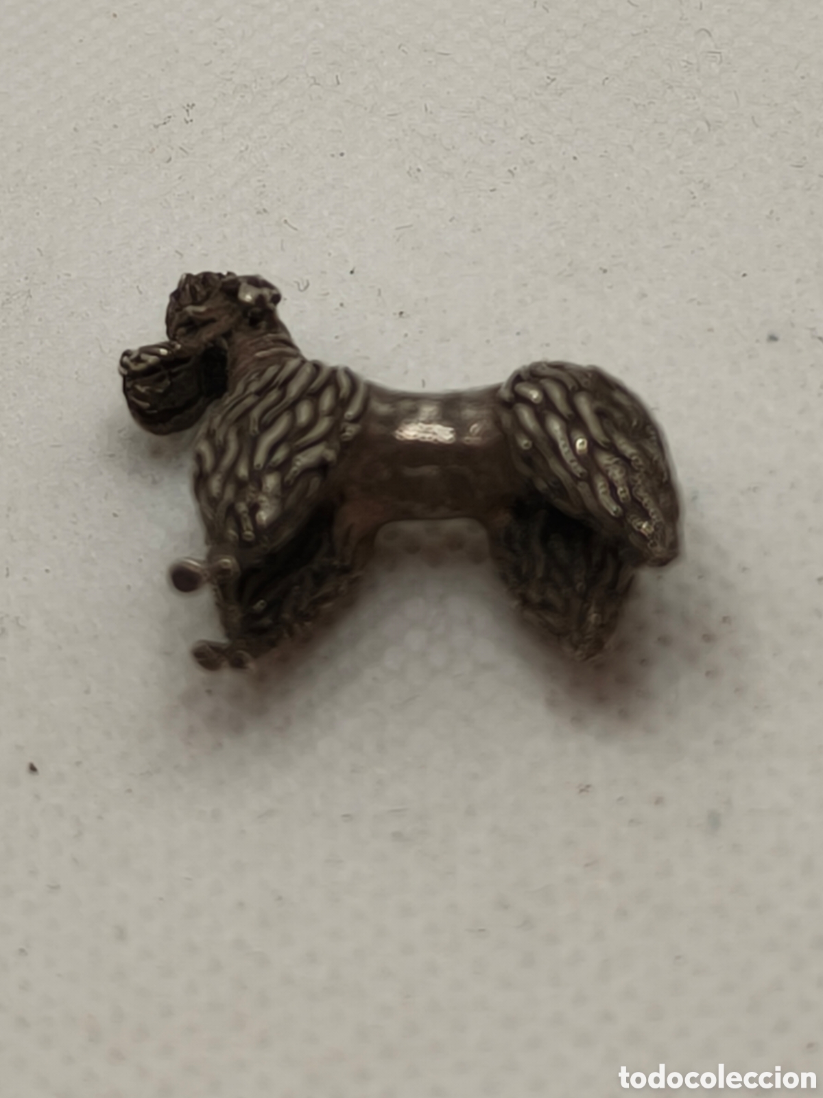 Antig&uuml;edades: Perro Caniche de plata 925 a&ntilde;os 60s - Foto 7