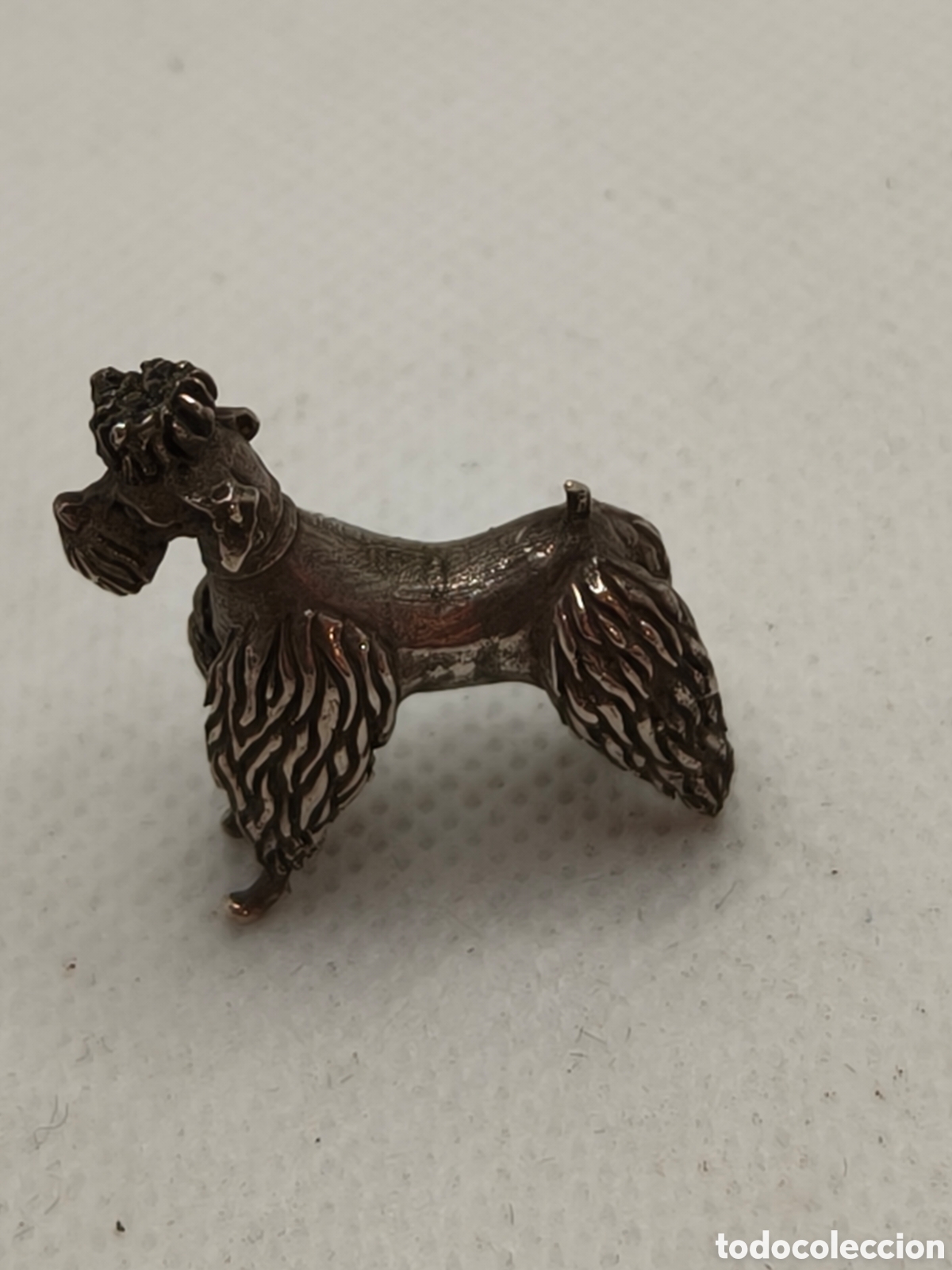 Antig&uuml;edades: Perro Caniche de plata 925 a&ntilde;os 60s - Foto 8
