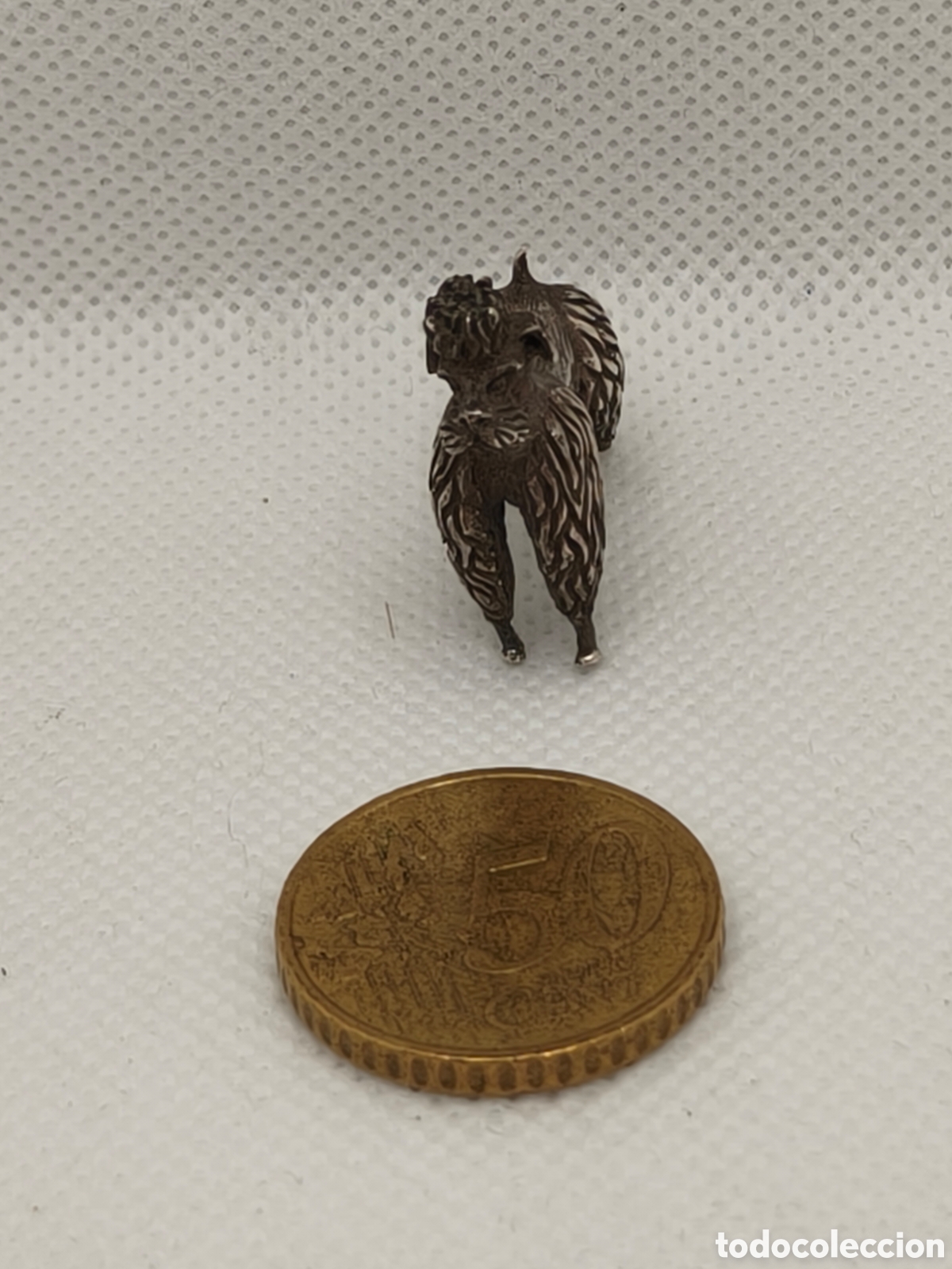 Antig&uuml;edades: Perro Caniche de plata 925 a&ntilde;os 60s - Foto 10